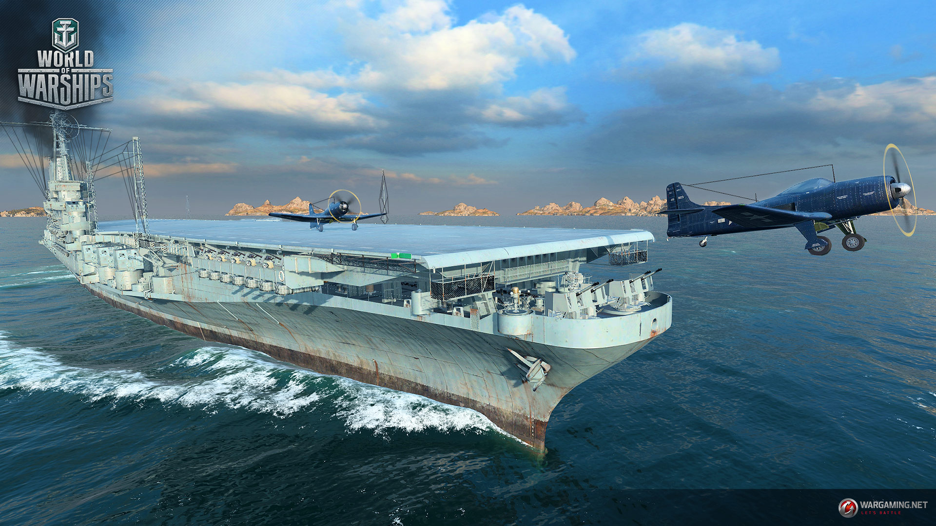 world of warships best carrier line