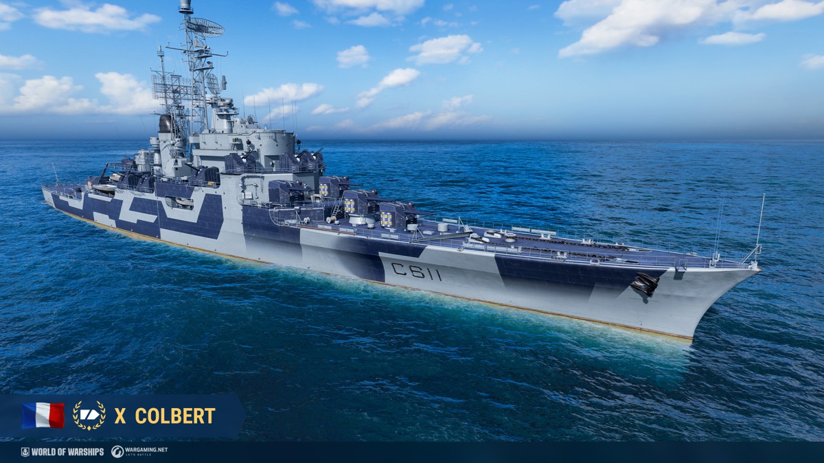 Сухой док. Colbert | World of Warships