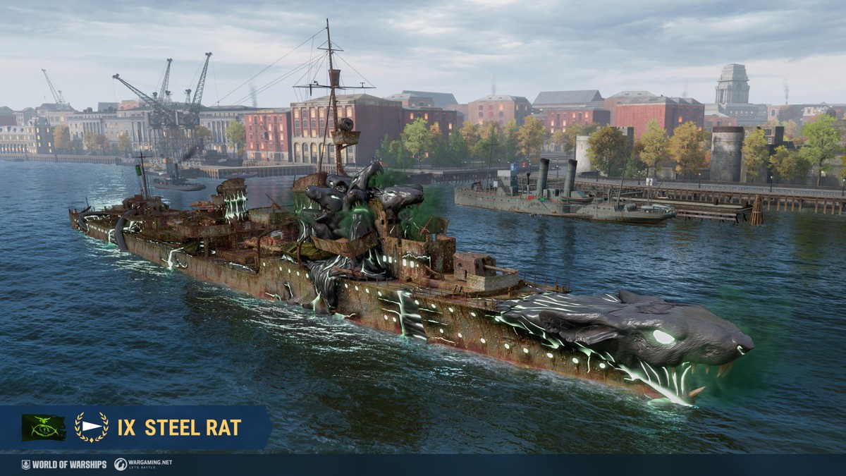 Halloween Twilight Battle World of Warships