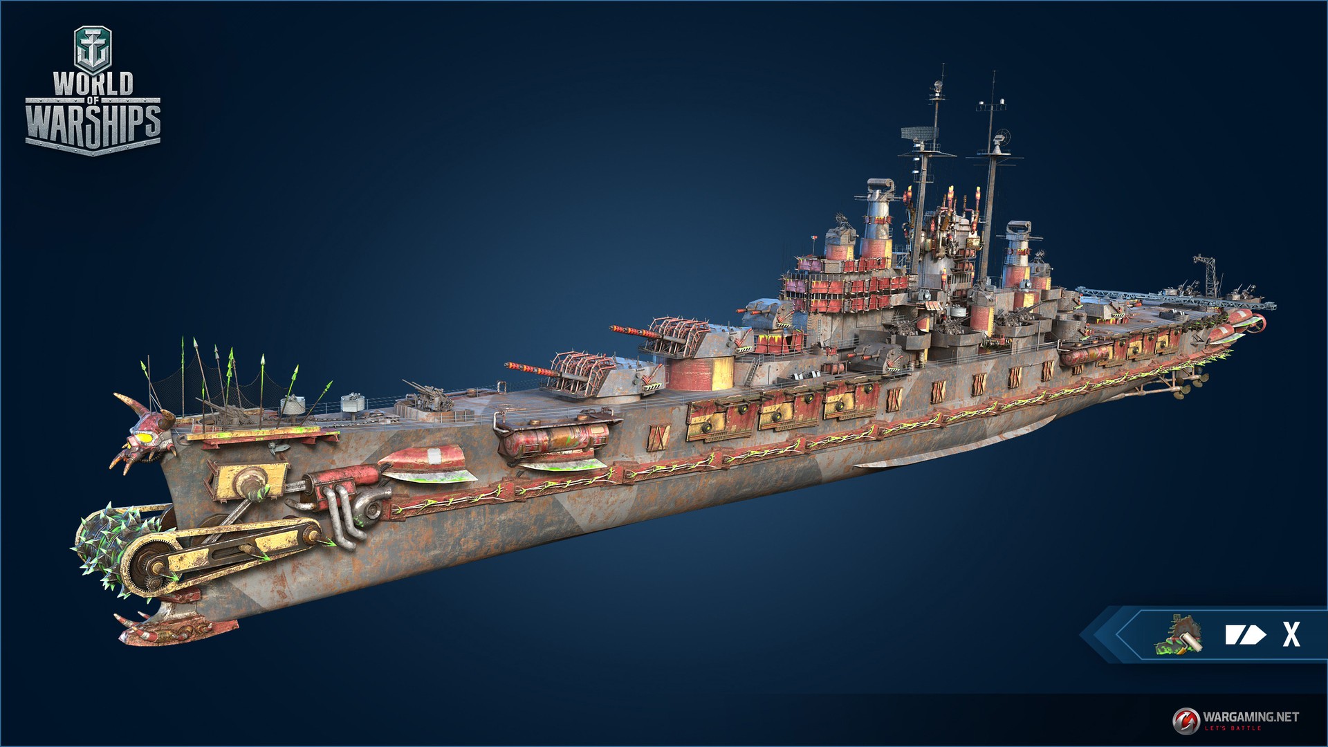 install aslain on world of warships steam