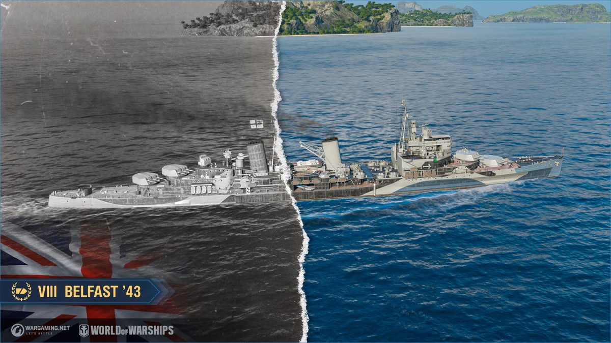 無敵艦隊 Belfast 1943 World Of Warships