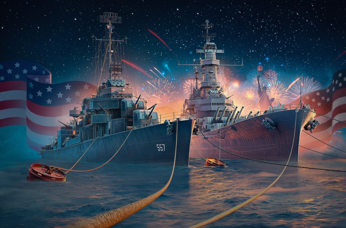 Dzień Niepodległości USA w World of Warships | World of Warships