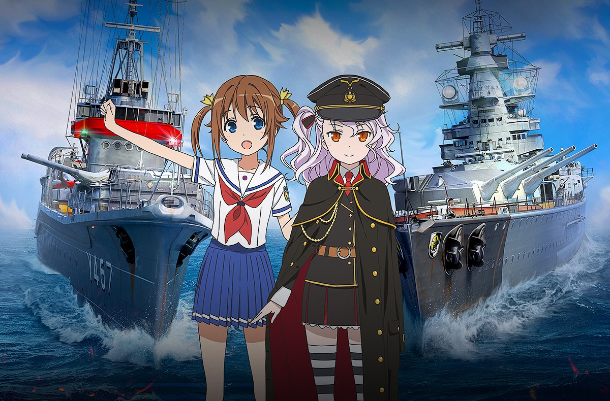 world of warships anime ships