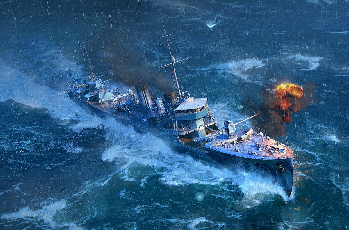 world of warships midway gameplay