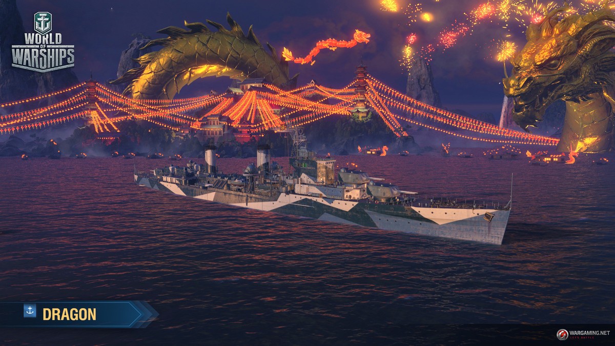 The Dragon Strikes Back with the World of Warships: Legends Lunar New Year  Update - Xbox Wire