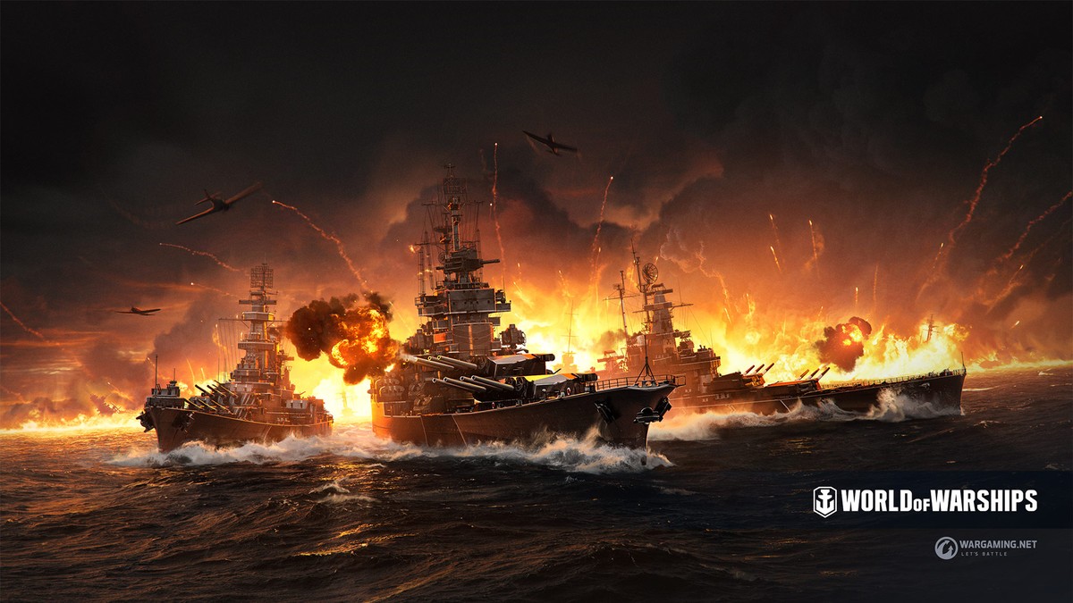 World of Warships  Acorazados Barcos Videojuegos