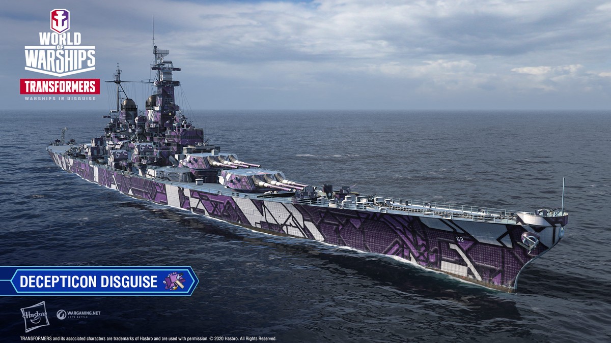 战舰世界 X 变形金刚 绝对难以置信 World Of Warships