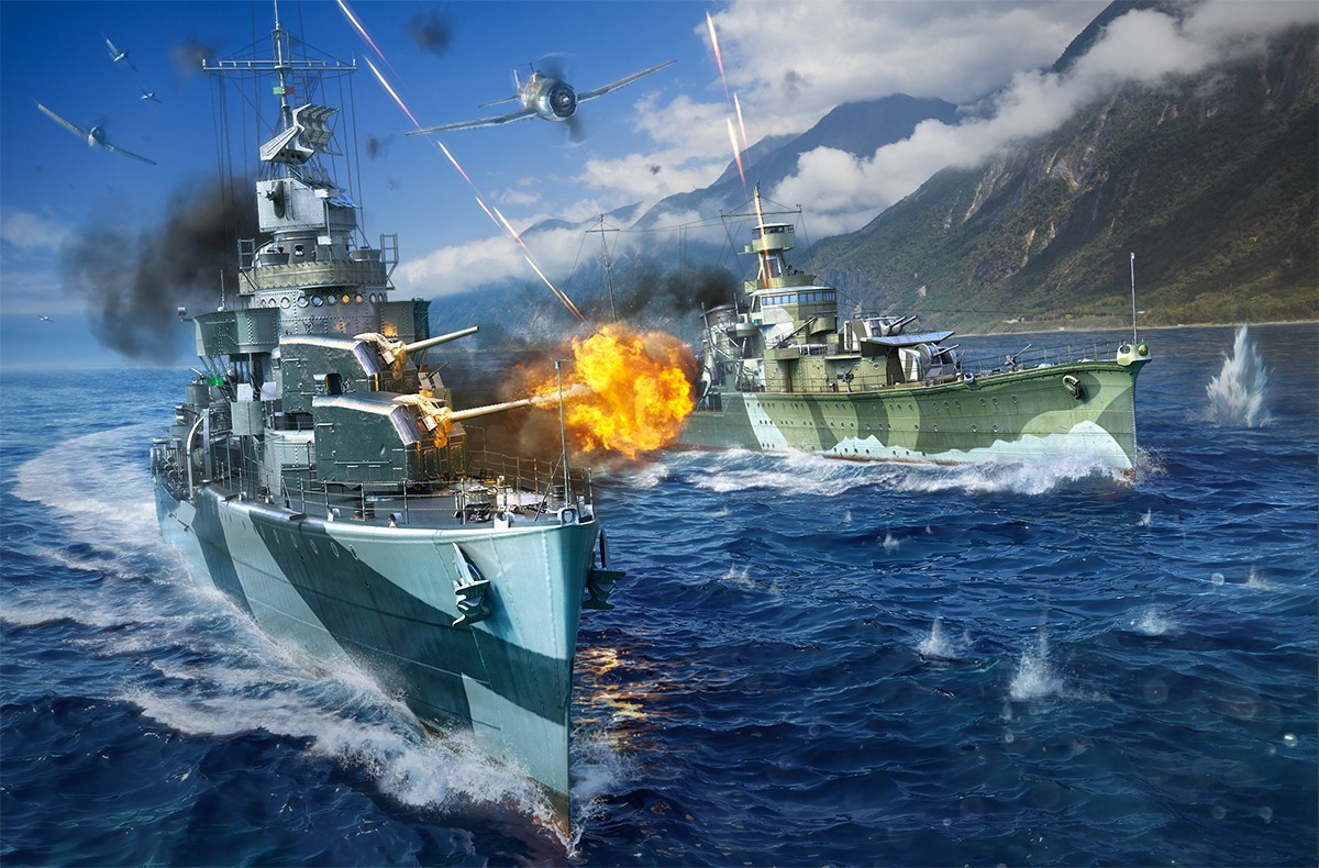 Happy New Year with Sims and Yubari! | World of Warships