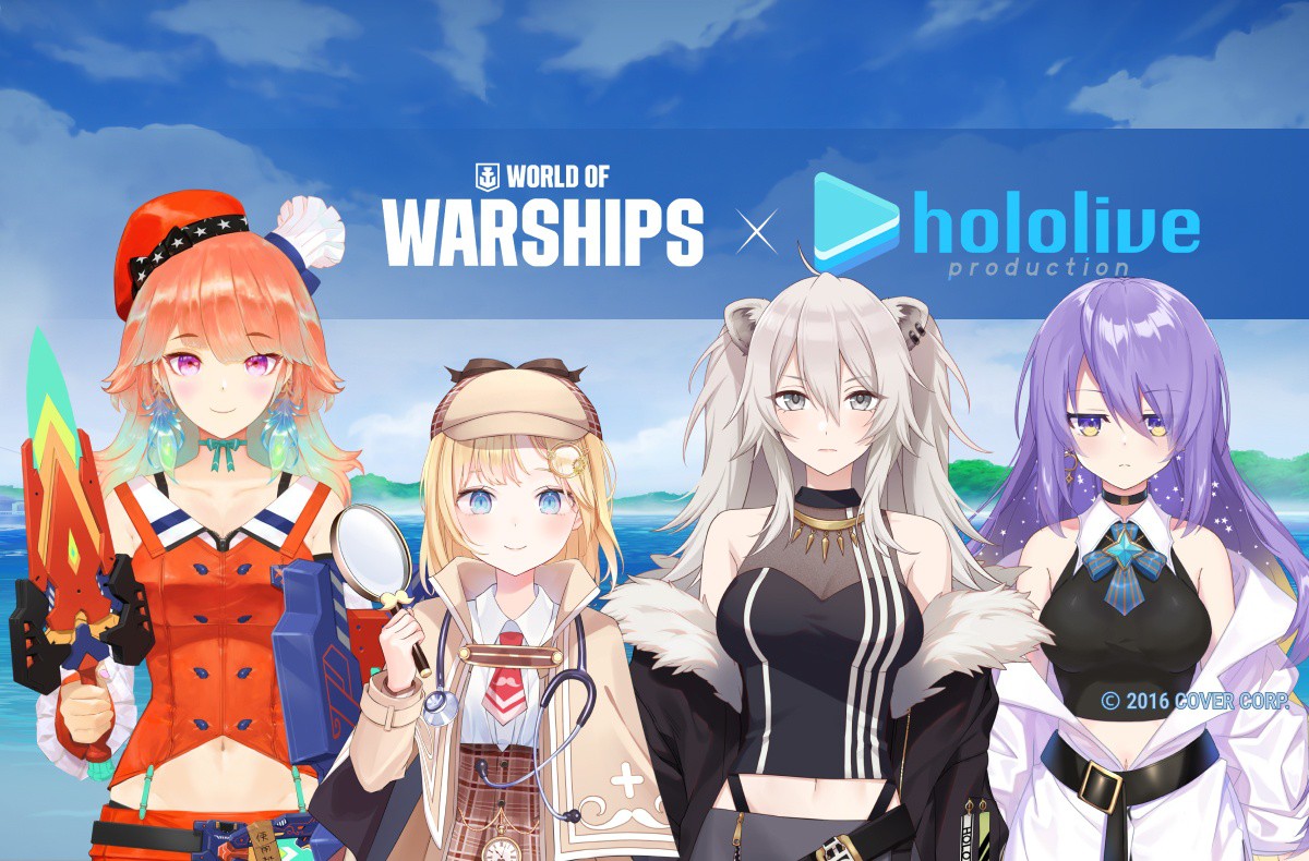 Командиры hololive production в World of Warships | World of Warships